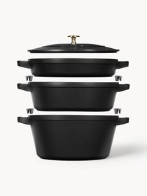 Panelas de ferro fundido La Cocotte, conjunto de 3