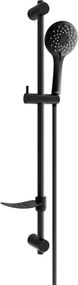 Mexen DF74 conjunto de duche deslizante, preto - 785744582-70
