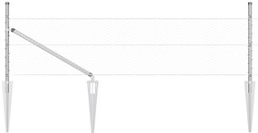 Cerca Hexagonal vidaXL 0,4x100 m Aço Galvanizado