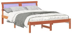 Estrutura da Cama Castanho-mel 120 x 200 cm