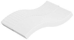 vidaXL Colchão de espuma médio suave 100x200 cm