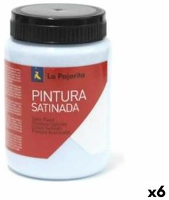 Têmpera La Pajarita L-14 Azul Pastel Acetinado Escolar (35 Ml) (6 Unidades)