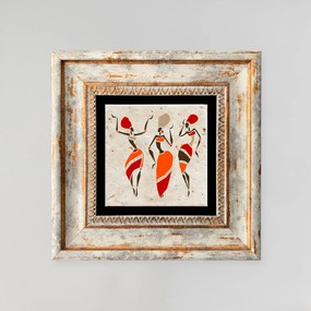 Quadro Decorativo emoldurado TC67242933 – Multicolor – 20 x 20 cm