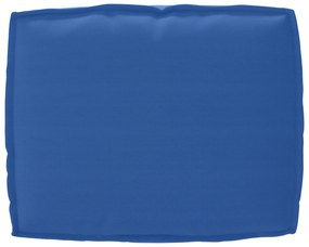 Conjunto de Almofadas para Palete de 2 Peças em Tecido Oxford Azul Roy