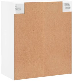 Armário parede 60x31x70 cm derivados de madeira branco