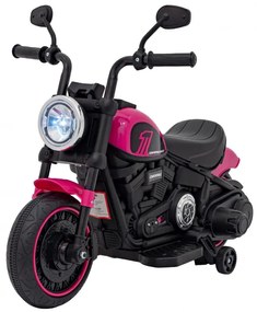 Mota elétrica para crianças 6V, Chopper FASTER, 2 a 5 anos Rosa