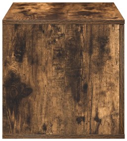 Armário de Armazenamento vidaXL Carvalho Fumado 108x41x40 cm Madeira E