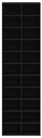 Sapateira 54x34x183 cm derivados de madeira carvalho preto