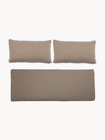 Capas de almofada lounge para exterior Mundo, conjunto de 3
