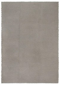 vidaXL Tapete retangular 200x300 cm algodão cinza