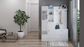 Cabideiro DD5 – Branco – 140x181,8x36,8 cm