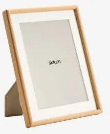 Moldura Para Fotos Em Madeira De Faia Akselun 15 X 20 Cm - Sklum