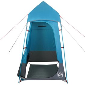 Tenda para sanita impermeável azul