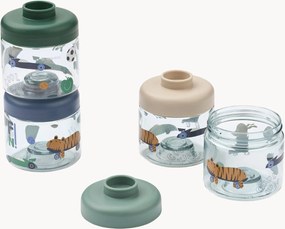 Caixas de snacks para crianças Dominique, conjunto de 4