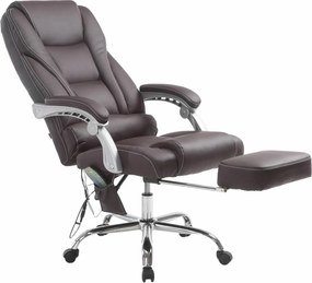 Cadeira de escritório Pacific com função de massagem Castanha