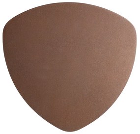 Candeeiro de Parede Design Bronze Orgânico 20 cm 2-Luzes - Pulley Design