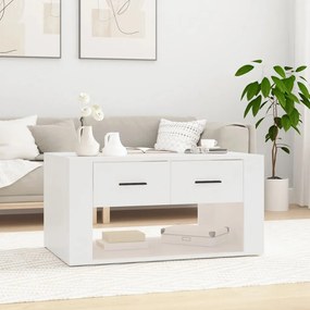 Mesa de centro 80x50x40 cm derivados de madeira branco