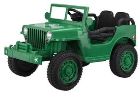 JEEP JUMANJI CARRO ELÉTRICO INFANTIL 12V VERDE