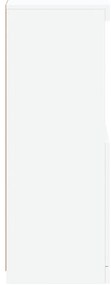Aparador com luzes LED 41x37x100 cm branco