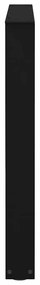 Pernas para mesa de jantar em V 3 peças, preto, 90x(72-73,3) cm, aço