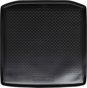 vidaXL Tapete de Porta-Malas Preto TPE