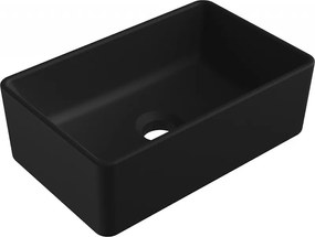 Mexen Nadia lavatório de bancada 36 x 23 cm, preto mate - 21613685