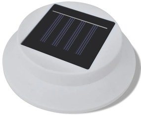 Conjunto Lâmpada Solar 6 Peças de Exterior para a Cerca Calha