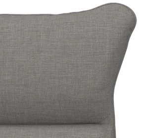 Poltrona Relaxante vidaXL em Tecido Taupe