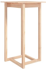 3 pcs conjunto de bar pinho maciço