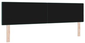 Cabeceira LED vidaXL Botão Tufted Verde Escuro 90 cm Veludo