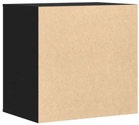 Cómoda com 3 Gavetas - 60x41x58 cm - derivados de madeira - preto