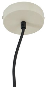 Candeeiro suspenso industrial bege 4 luzes - Cage Rack