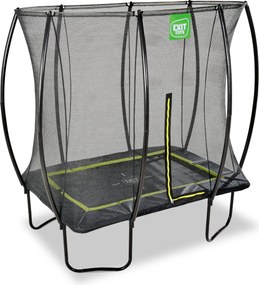 Trampolim retangular Silhouette 153 x 214 cm - preto