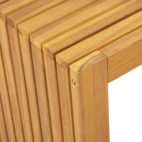 Mesa de Centro 110x55x35 cm Madeira Sólida Acácia