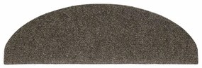 Tapetes de escada autoadesivos 20 pcs 65x21x4 cm antracite
