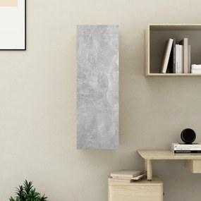 Móvel de TV 30,5x30x90 cm derivados de madeira cinzento cimento