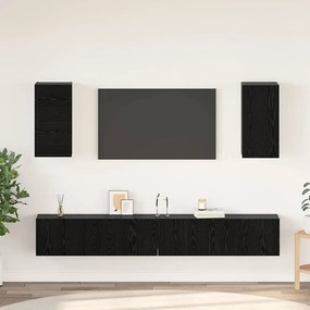 Gabinete de TV de Parede com prateleira com armazenamento com porta 6