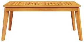 3 pcs conjunto lounge de jardim madeira de acácia maciça