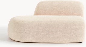 Módulo com chaise longue em bouclé Wolke
