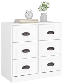 Aparador 70x35,5x67,5 cm derivados de madeira branco