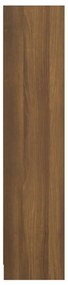 Estante 60x24x109 cm derivados de madeira carvalho castanho