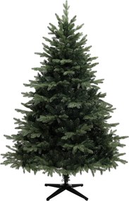 HOMCOM Árvore de Natal Artificial 180 cm com design de abeto, 1696 pontas de ramos e base de aço dobrável, árvore de Natal para casa ou escritório, Verde | Aosom Portugal
