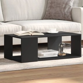 Mesa de centro 89,5x48x30 cm derivados de madeira preto