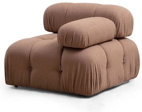 Sofá de 1 Lugar Bubble – Castanho – 95x95x75 cm