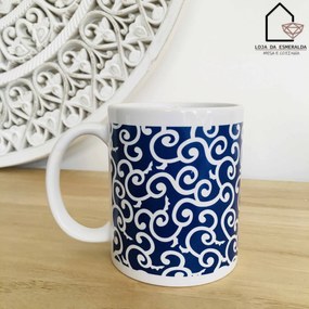 Canecas Branco&amp;Azul - 1