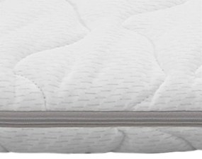 Sobrecolchão 80x200 cm espuma viscoelástica c/ memória 6 cm