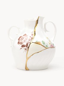 Jarra de Fine Bone China Kintsugi, Alt 19 cm