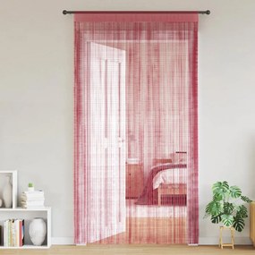 vidaXL Cortinas de fios 2 pcs 140x250 cm rosa