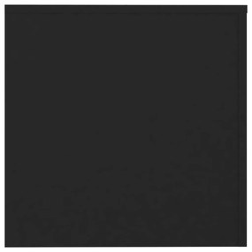 Mesas de apoio 3 pcs derivados de madeira preto