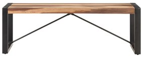 Mesa de centro 120x60x40 cm madeira maciça